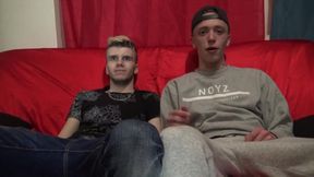 The blond twnik Leo Fox fucked raw by Nathan Filk