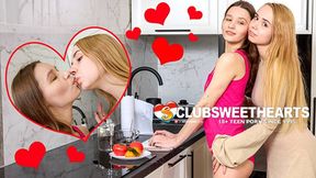 Morning F**king with Annastejsa Cherry & Kitty Doll88's Wet Cunts at ClubSweethearts