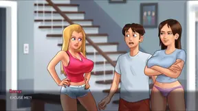 Two Sluts Play With Big Boobs & Watch Pervert