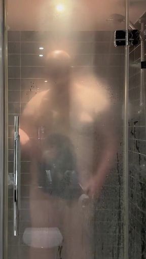 Masturbation in the Shower