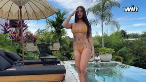 Poolside MILF Gets Wild Outdoor Anal Fuck on Hot Summer Day