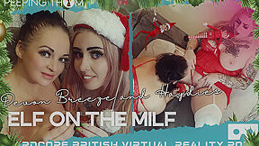 Elf On The Milf - Older And Younger Lesbian Amateurs