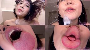 Aoi Kururugi - Smell of Her Erotic Long Tongue and Spit Part 1 - wmv 1080p