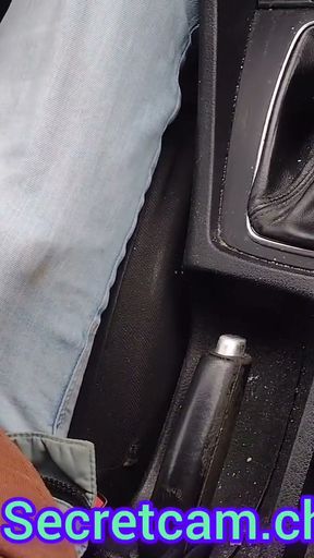 Touching Uber driver's dick to see his reaction   Clip 1