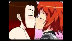 Luscious anime vixens ignite fiery passion in steamy yuri romance escapade
