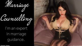 I am an expert in marriage guidance!