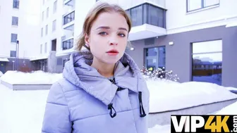 Blonde teen pays debt with rough sex and deepthroat blowjob