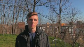 Sneaky Park Sex with a Slim Czech Boy - Czech Hunter