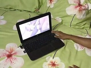 I Catch my 18 year teen stepsister Whole Watching porn Video, Then I sex with her
