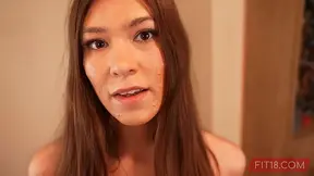 Amateur girl-next-door Ali Jones gets her pants forgotten by a hot guy in