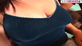 Hot girl loves being fucked hard by a huge cock on the sofa