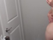 Checking myself out in the mirror