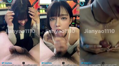 I'm still working, blowjob, handjob, swallow at the end (Taiwanese)