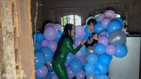 Balloon Popping in Full Latex