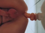 My wife found out what I'm doing with her dildo if she isn't home