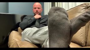 Feet and Socks Close up