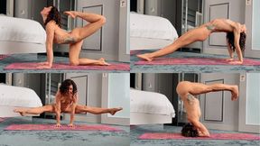 Motivational Floor Yoga with Goddess Wolfe (720 MP4)