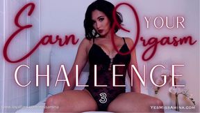 Earn Your Orgasm Challenge 3