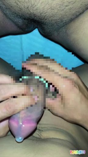 I tried most thin condom to fuck my wife