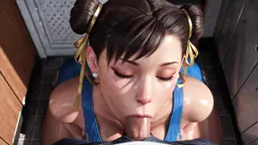 3D Animation: Street Fighter - Chun Li Blowjob Doggystyle Anal Fuck Uncensored Hentai