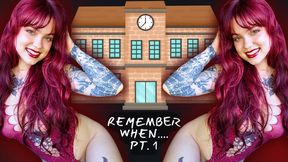 Remember When.. Pt 1. - Ginger Rae - college bully humiliation - femdom