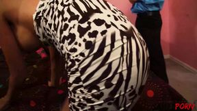 Babysitter Fucks John and Ashley for a Free Room