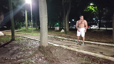 YURI GAÚCHO - PUBLIC CUMSHOT