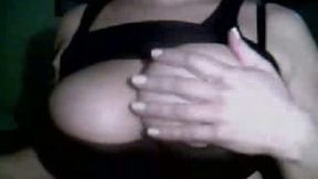 Double D knockers of hot Polish cutie on a webcam