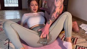 Sensual massage turns into a passionate pounding: Hot girl can't stop her cravings and asks her masseur to please her pussy with his hands and cock until she squirts from overwhelming sensations