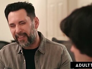 Lucky Boy Fucks MILF With DILF Helper