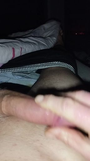 German Uncut Cock Masturbate