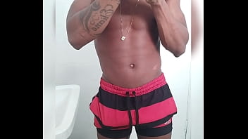 Depois da vit&oacute_ria do meu time , dei uma gozada gostosa de comemora&ccedil_&atilde_o