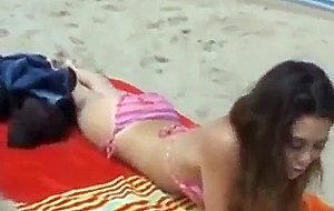 Teen chanella with stranger