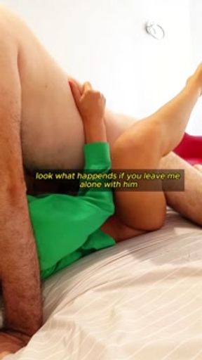 my husband left me alone with one of his best friends