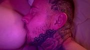 Daddy’s breasts start leaking for him wanting him at bedtime 💦