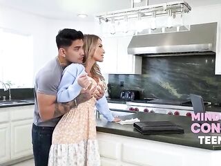 Teen And mother I'd like to fuck Ride Fortunate Stepson Whilst Planning Stepdads Party!