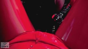 In the small dark room I got an intense orgasm