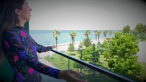 A Slutty Student Expertly Serves Three Studs - She Gets Fucked in the Pussy and Mouth by Two Dicks at the Same Time