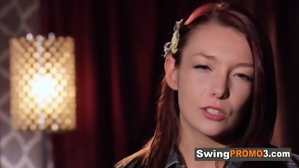 Conservative couple turns wild at the swing house