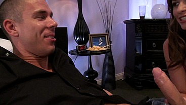 Victoria Lawson Threesome Facial with Tj Cummings and Mick Blue
