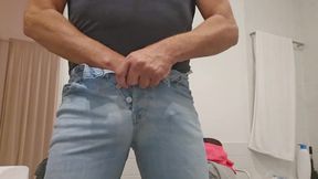 Big cock bulge swim suit mature man