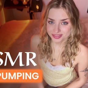 ASMR. Seductive petite blonde Fast and Aggressive Mic Pumping Your Cock and Make You CUM. Lissa Piccola