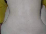 le meto toda mi verga a mi hijstra y me le corro dentro de su coño