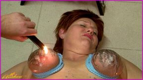 Hard BDSM Session with Wax