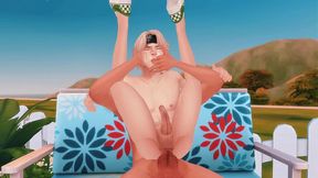 perverted alpha arranged hard anal sex with femboy omega and checked his deep throat (sims + anime hentai + sfm)