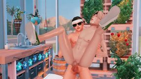 perverted alpha arranged hard anal sex with femboy omega and checked his deep throat (sims + anime hentai + sfm)