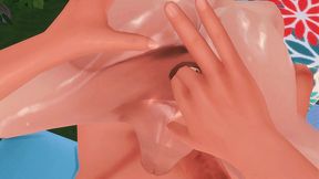 perverted alpha arranged hard anal sex with femboy omega and checked his deep throat (sims + anime hentai + sfm)