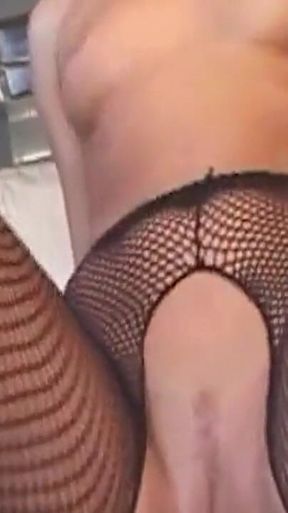 Mature Blonde Gags on Throbbing BBC Dripping Sloppy
