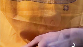 ”Stone having a blast puffing away with his thick shaft”