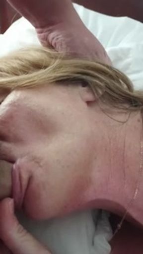 Granny Giving Awesome Blowjob To Small Dick